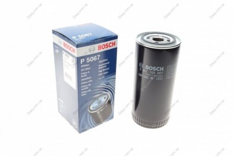 0 451 105 067 Bosch Фильтр масляный двигателя DAF, IKARUS, IVECO (TRUCK) (пр-во Bosch)