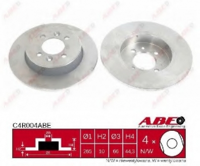 Гальмівний диск C4R004ABE