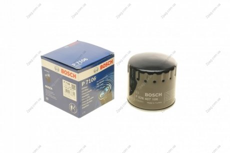 F 026 407 106 Bosch Фильтр масляный OPEL MOVANO-A, RENAULT MASTER I, II 2.5-2.8 D (пр-во BOSCH)