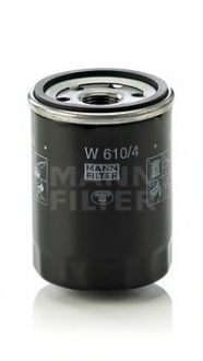 W 610/4 MANN Фильтр масляный двигателя NISSAN PRIMERA I -96, MICRA II, III 92-10 (пр-во MANN)