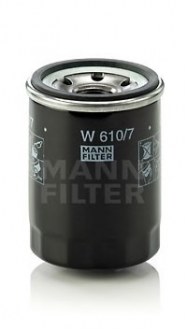 W 610/7 MANN Фильтр масляный двигателя HYUNDAI I10, I20 1.1-1.2 08- (пр-во MANN)