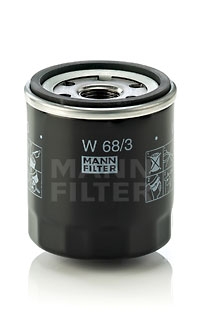 W 68/3 MANN Фильтр масляный двигателя (пр-во MANN)