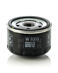 W 7003 MANN Фильтр масляный двигателя FIAT DOBLO, PUNTO II 1.9 JTD 01- (пр-во MANN)