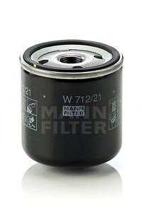 W 712/21 MANN Фильтр масляный двигателя (пр-во MANN)