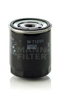 W 712/54 MANN Фильтр масляный двигателя (пр-во MANN)