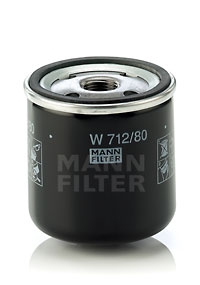 W 712/80 MANN Фильтр масляный двигателя SAAB 9000 2.0-2.3 84-98 (пр-во MANN)