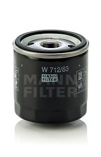 W 712/83 MANN Фильтр масляный двигателя (пр-во MANN)