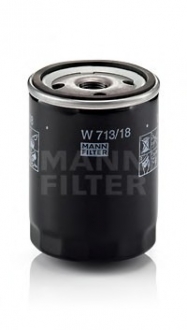 W 713/18 MANN Фільтр масляний двигуна OPEL (вир-во MANN)