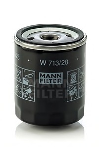 W 713/28 MANN Фильтр масляный двигателя (пр-во MANN)
