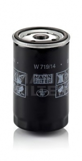 W 719/14 MANN Фильтр масляный двигателя JEEP CHEROKEE 2.5-2.8 CRD -08 (пр-во MANN)