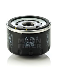W 75/3 MANN Фильтр масляный двигателя (пр-во MANN)