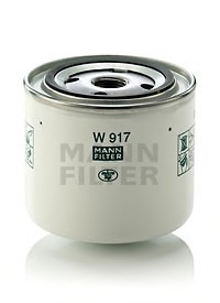 W 917 MANN Фильтр масляный двигателя (пр-во MANN)