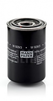 W 929/3 MANN Фільтр оливи