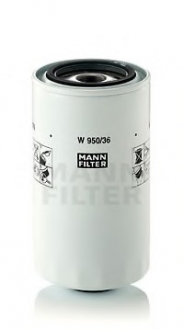 W 950/36 MANN Фильтр масляный двигателя IVECO DAILY III (99-06) (пр-во MANN)