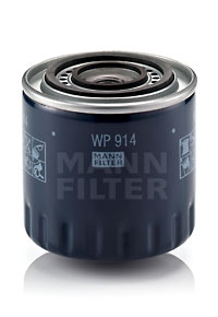 WP 914 MANN Фільтр масляний двигуна RENAULT MASTER I 2.5 D (вир-во MANN)