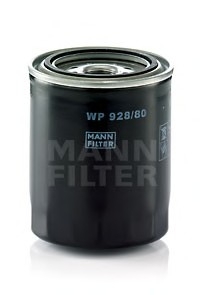 WP 928/80 MANN Фильтр масляный двигателя (пр-во MANN)