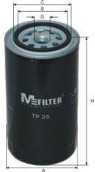 TF25 MFILTER Фильтр масляный двигателя VW T4 (пр-во M-Filter)
