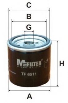 TF6511 MFILTER Фільтр масляний