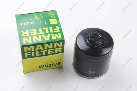 W 920/8 MANN Фільтр масляний