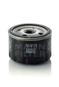 MW 75 MANN Фильтр масляный двигателя BMW I3 13- (пр-во MANN)