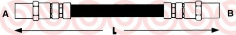 T85018 Brembo Тормозной шланг
