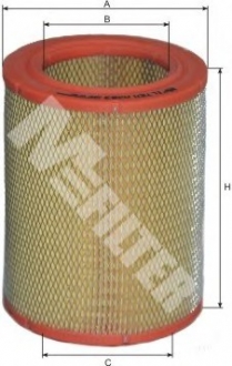 A263 MFILTER Фільтр повітряний CITROEN, PEUGEOT (вир-во M-filter)