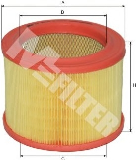 A289 MFILTER Фільтр повітряний CITROEN ZX (вир-во M-filter)