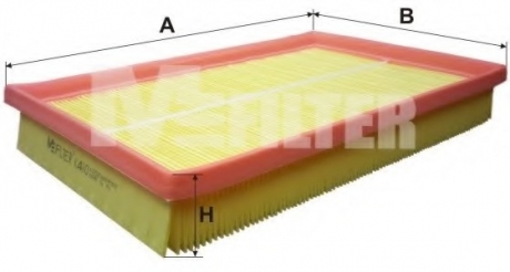 K410 MFILTER Фільтр повітряний Skoda, VW (вир-во M-filter)