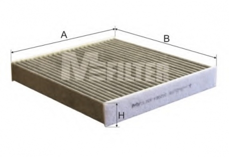 K9021C MFILTER Фільтр салону LEXUS; TOYOTA (вугільний) (вир-во  M-Filter)