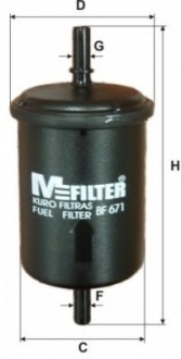 BF671 MFILTER Фільтр паливний