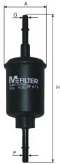 BF673 MFILTER Фільтр палив. FORD (вир-во M-Filter)