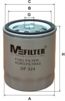 DF324 MFILTER Фільтр палив. MERCEDES (вир-во M-Filter)