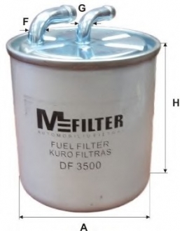 DF3500 MFILTER Фильтр топл. MB SPRINTER, VITO (пр-во M-Filter)