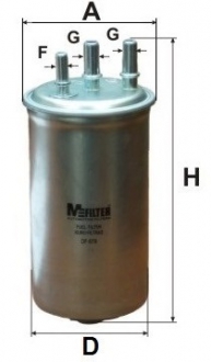 DF679 MFILTER Фильтр топливный