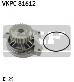 VKPC 81612 SKF Водяна помпа