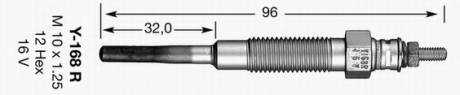 2162 NGK Свеча накала