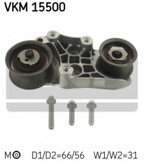 VKM 15500 SKF Роликовий модуль натягувача ременя