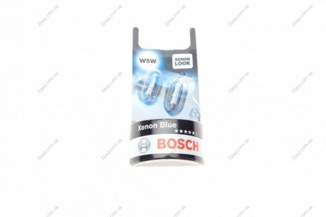 1 987 301 033 Bosch Лампа розжарювання W5W 12V 5W Xenon Blue (вир-во Bosch)