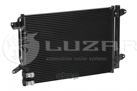 LRAC 18L3 LUZAR Радиатор кондиционера Jetta (11-)/Octavia A5 (04-)/Superb II (08-)/Yeti (09-)/Golf VI (08-) МКПП/АКПП (LRAC 18L3) Luzar