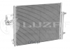 LRAC 1041 LUZAR Радиатор кондиционера Mondeo (07-)/S80 (06-)/V60 (10-)/Freelander 2 (06-) с ресивером МКПП/АКПП (LRAC 1041) Luzar (фото 1)