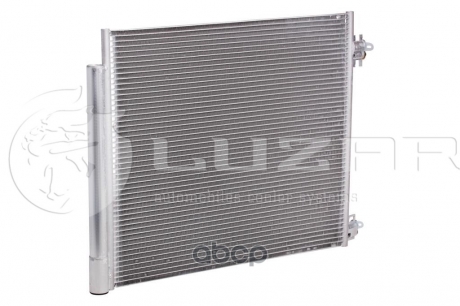 LRAC 14EA LUZAR Радиатор кондиционера QASHQAI 1.2i/2.0i/1.6d (14-)/X-TRAIL 1.6d (14-) АКПП/МКПП (LRAC 14EA) Luzar