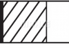 448 81 N1 MAHLE Кольца поршневые ВАЗ 82,40 1,50 x 2,00 x 3,94 Хром, наборное компл. на 1 поршень (пр-во Mahle) (фото 1)