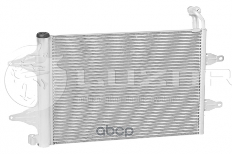LRAC 18QR LUZAR Радиатор кондиционера FABIA (99-) 1.0i / 1.2i / 1.4i / 1.4TDI / 1.6i / 1.6TDI (LRAC 18QR) Luzar