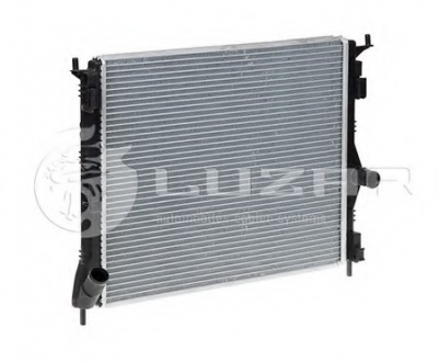 LRc 0938 LUZAR Радиатор охлаждения Logan 1.4,1.6 (08-) / Duster 1.6 (10-) МКПП (алюм-паяный) (LRc 0938) Luzar