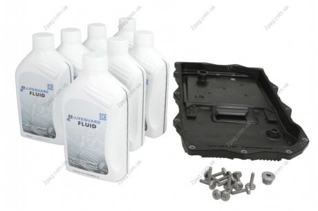 1087.298.365 ZF parts Комплект для замены масла ZF LIFEGUARDFLUID 8 (7х1л+сервисный к-т) АКПП 8HP45/50/70/75