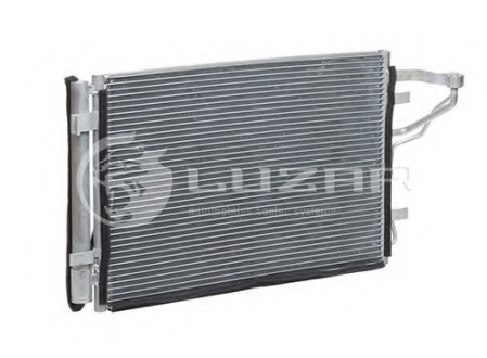LRAC 08H2 LUZAR Радиатор кондиционера Ceed 1.4/1.6/2.0 (07-) АКПП/МКПП с ресивером (LRAC 08H2) Luzar