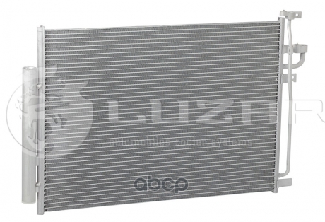 LRAC 0543 LUZAR Радіатор кондиционера Captiva 2.4/3.2 (06-) АКПП/МКПП с ресивером (LRAC 0543) Luzar