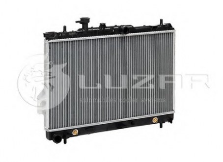 LRc HUMx01200 LUZAR Радіатор охлаждения Matrix 1.5crdi/1.6/1.8 (01-) АКПП (алюм) (LRc HUMx01200) Luzar