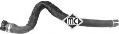 09191 Metalcaucho Шланг отопителя від соединительной трубки к радиатору отопителя (09191) Metalcaucho