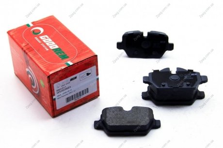 RM1211 GOODREM Тормозные колодки задние BMW 1 E81/3 E90, E91/MINI Cooper 1.6-2.0 i/D 03- (Lucas)